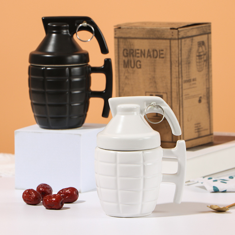 Sustainable Living Eco Friendly - Creative Grenade Mug Funny Coffee Cup
