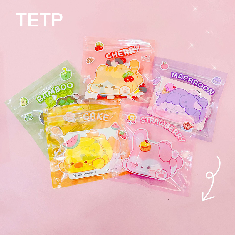 Sustainable Living Eco Friendly - TETP 100Pcs Transparent Ziplock Bags For