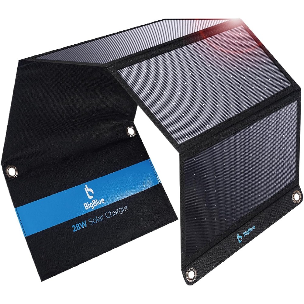 3 USB Ports 28W Solar Charger( - Solar Charger Panel Foldable 评论和价格