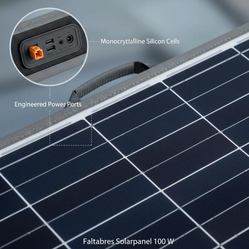 100W Foldable Solar Panel, 24% - Solar Charger Panel Foldable 评论和价格