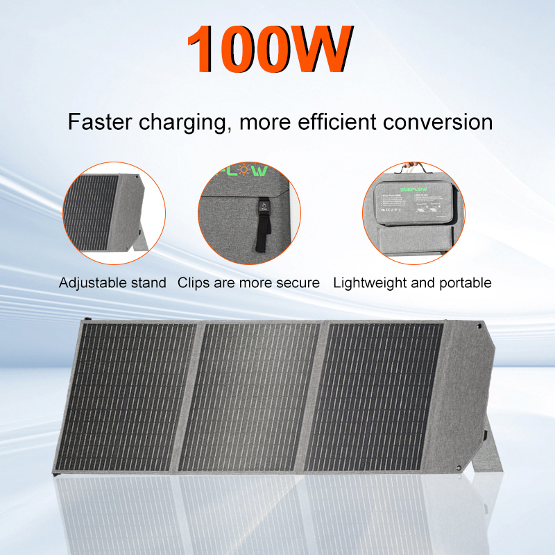 100W Foldable Solar Panel SP10 - Solar Charger Panel Foldable 评论和价格