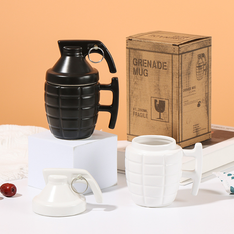 Creative Grenade Mug Funny Cof - Sustainable Living Eco Friendly 评论和价格