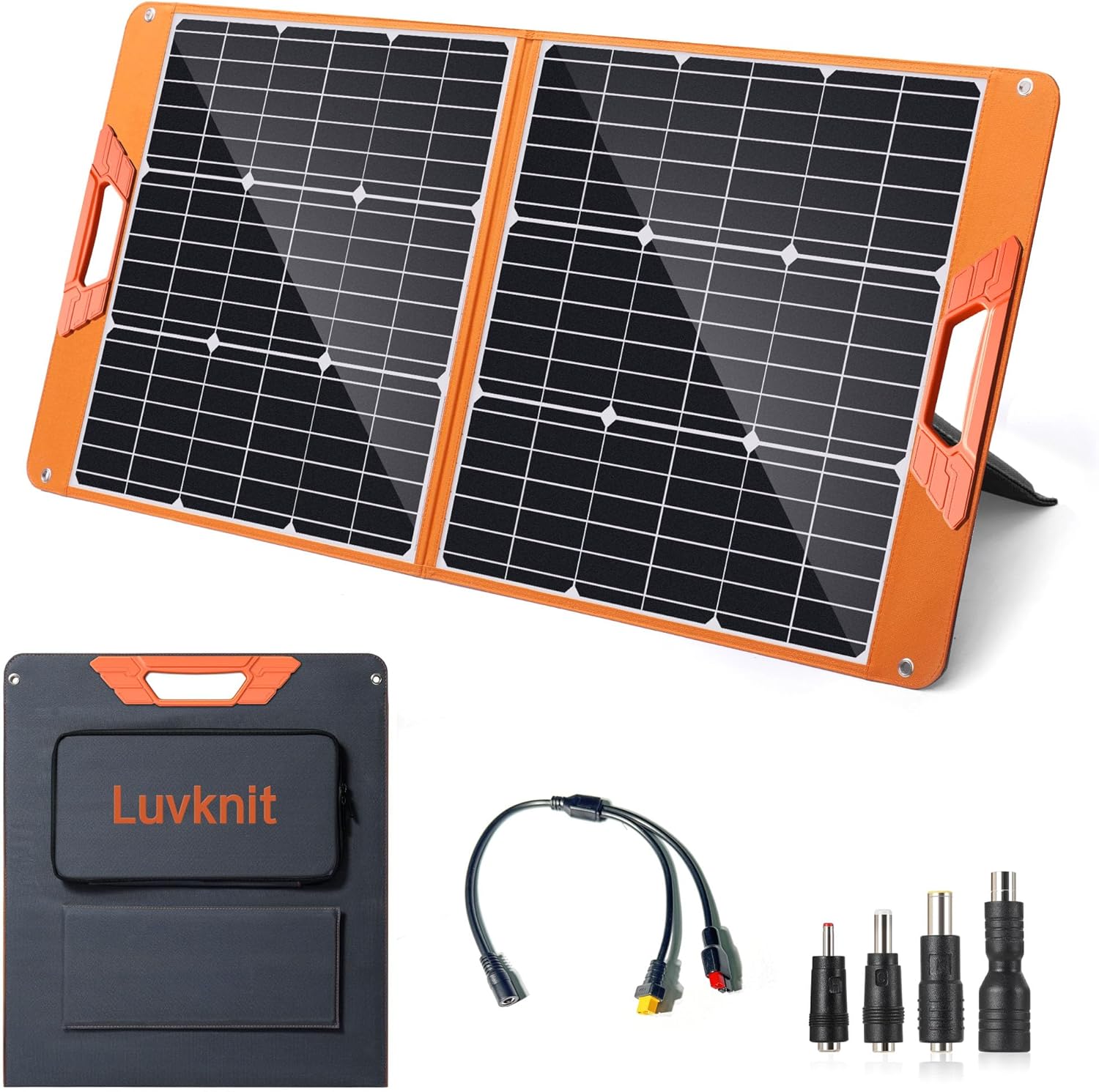 100W Portable Solar Panel 24%  - Solar Charger Panel Foldable 评论和价格