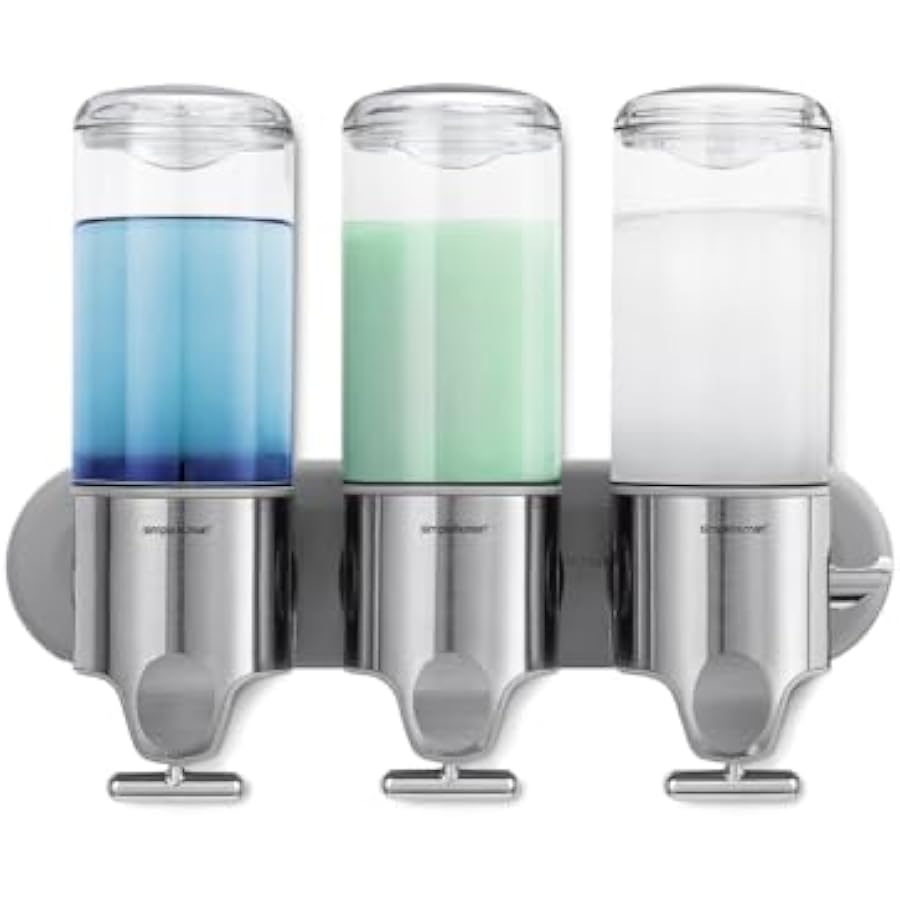 simplehuman Triple Wall Mount  - Refill Shampoo Bar 评论和价格