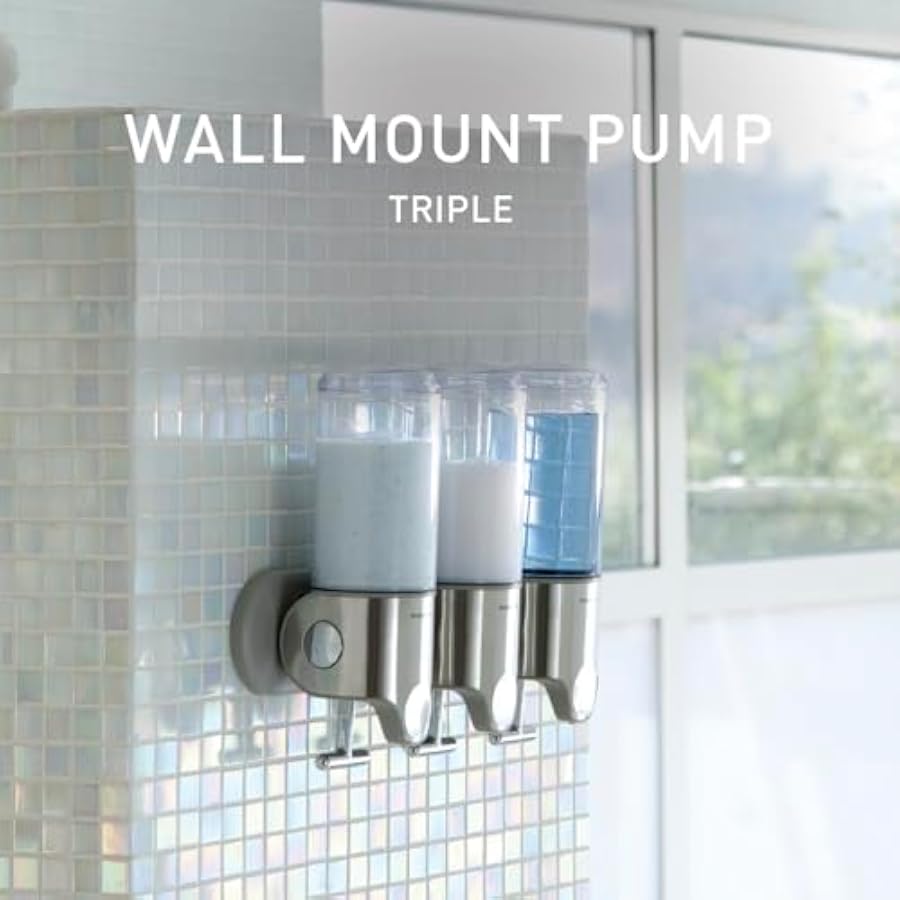 simplehuman Triple Wall Mount  - Refill Shampoo Bar 评论和价格