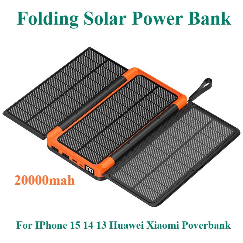 For IPhone 15 14 13 Huawei Xia - Solar Charger Panel Foldable 评论和价格