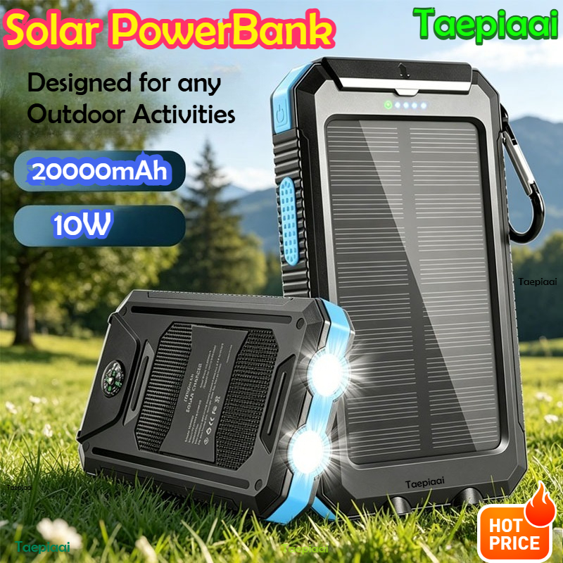 20000mAh  Solar Power Bank Por - Solar Charger Panel Foldable 评论和价格