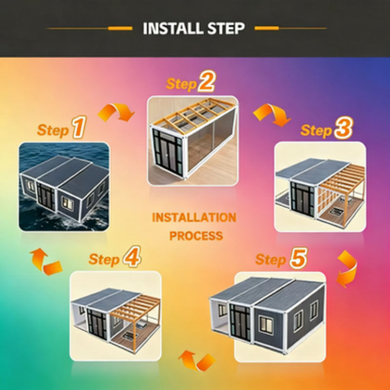 20ft 40ft Eco Friendly Modular - Sustainable Living Eco Friendly 评论和价格