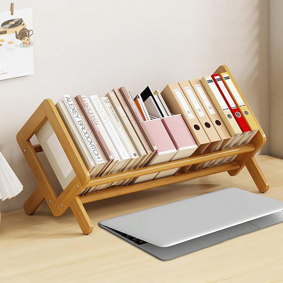 Desktop Bookshelf Home Living  - Sustainable Living Eco Friendly 评论和价格