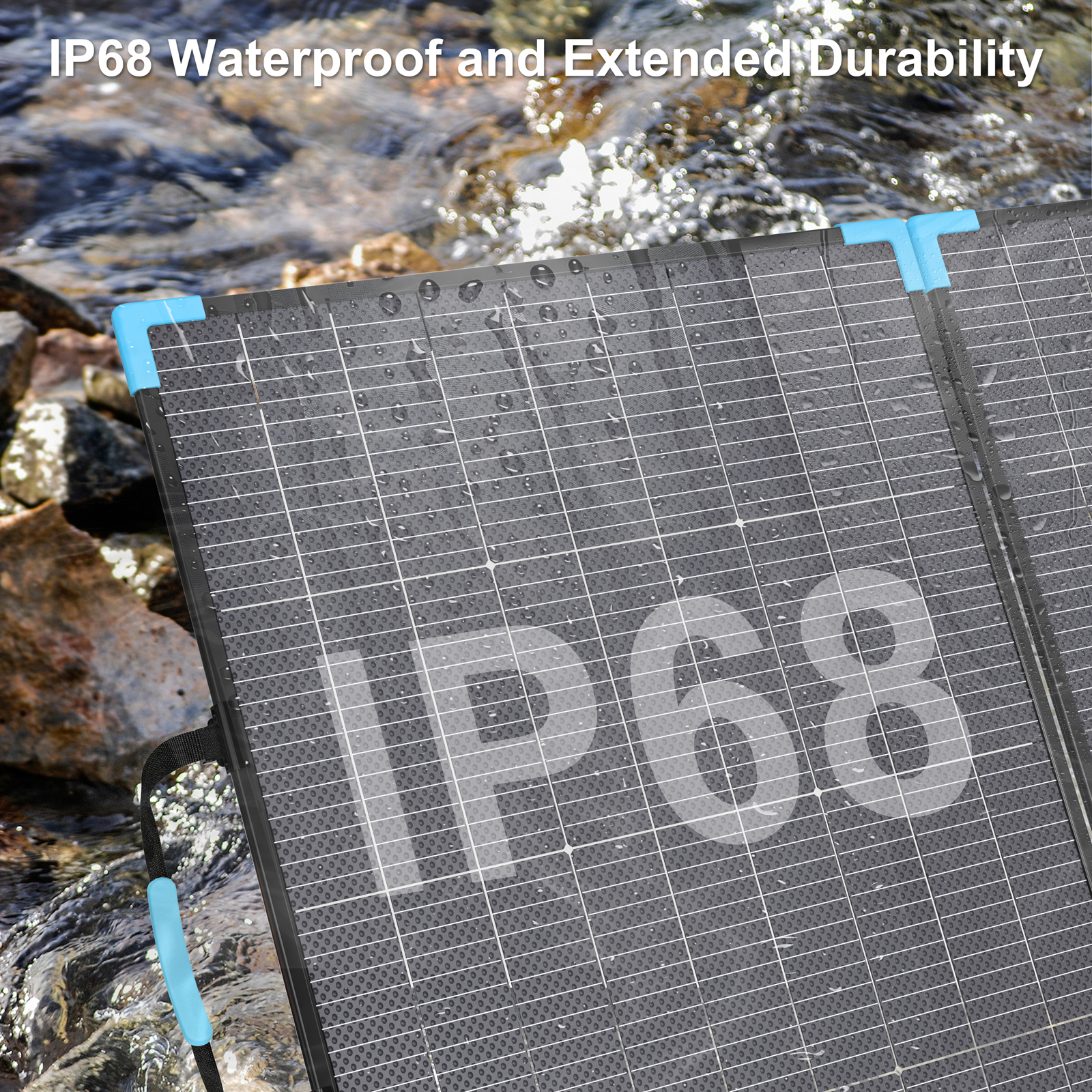 E-POWO 20V Bifacial Solar Pane - Solar Charger Panel Foldable 评论和价格