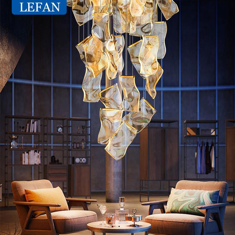 Light Guide LED Modern Chandel - Sustainable Living Guide 评论和价格