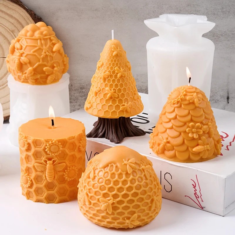 A Top-Quality 3D Bee Honeycomb - Beeswax Wrap Reusable 评论和价格