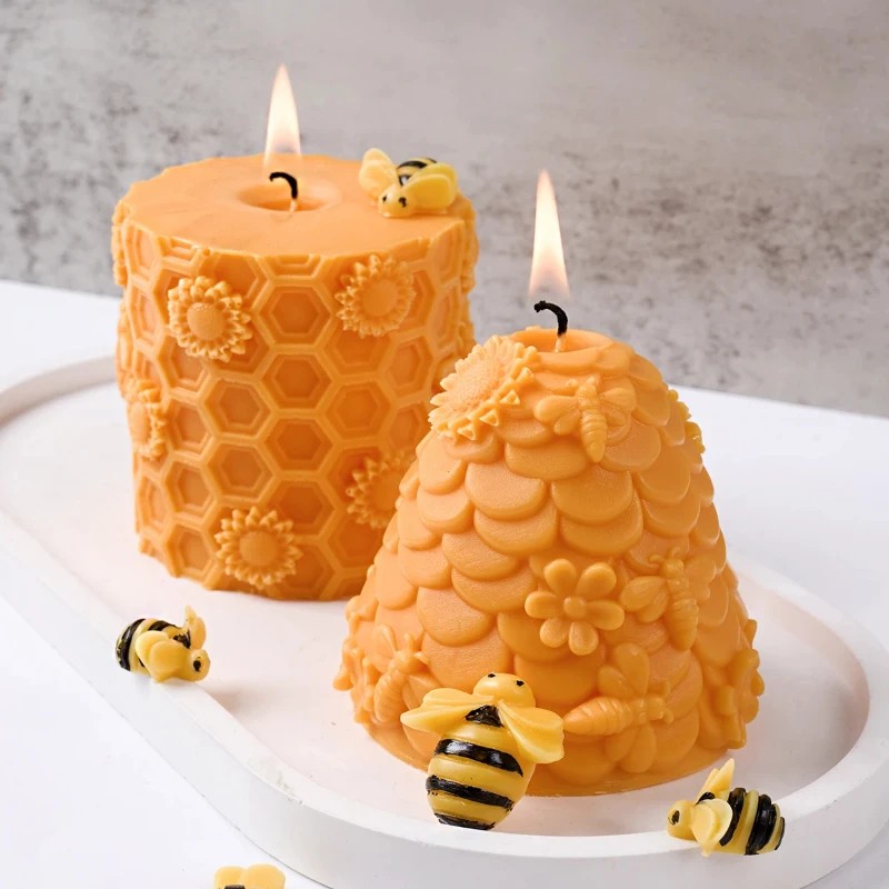 A Top-Quality 3D Bee Honeycomb - Beeswax Wrap Reusable 评论和价格