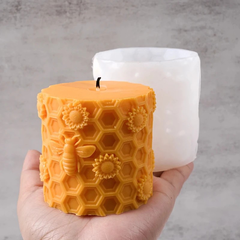 A Top-Quality 3D Bee Honeycomb - Beeswax Wrap Reusable 评论和价格